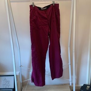 Maroon Greys Anatomy Scrub pant